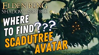 Elden Ring DLC  How to Find Scadutree Avatar  Complete Location Guide [upl. by Eddra]