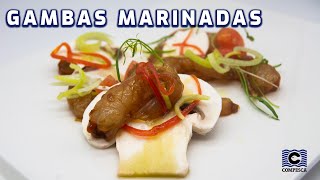 Receta de Gambas Marinadas [upl. by Aelber412]