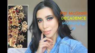 Pat McGrath DECADENCE Mothership IV Palette Makeup Tutorial [upl. by Camp]