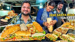 DOPE 119 Punjabi 7 Star Chef ki Desi Korean Thali 😍 Street Food India [upl. by Ronal]