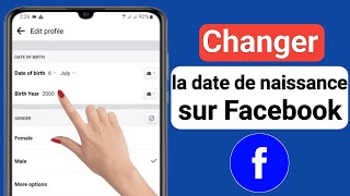 Comment changer la date de naissance sur Facebook 2023  Changer la date de naissance facebook [upl. by Dani982]