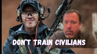 Civilian Shooters Aren’t Worth Training [upl. by Rodd]