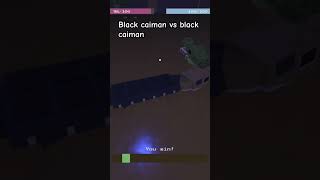 Roblox Amazon ascension  black caimans fighting [upl. by Dannel]