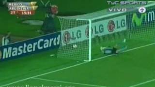 Golazo de Leo Messi contra México en Copa América [upl. by Jemine556]