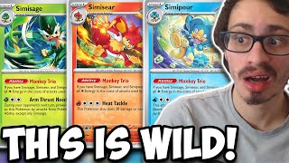 The New All Simis Deck Is WILD Counters Charizard amp Roaring Moon Paradox Rift PTCGL [upl. by Nats]