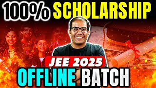 Golden Chance to Study at Vedantu Offline Center  100 Scholarship  JEE 2025  Vinay Shur Sir [upl. by Stieglitz]