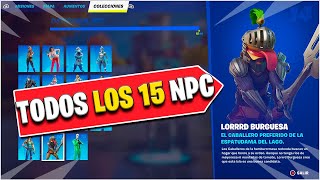 Todos los NPC del Capitulo 4 Fortnite [upl. by Lela]