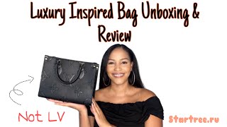 Luxury Bag Unboxing amp Review ft Startree  On the Go PM  Lux for Less [upl. by Leasia584]