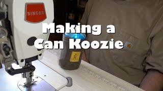 Making a Can Koozie [upl. by Ezequiel609]