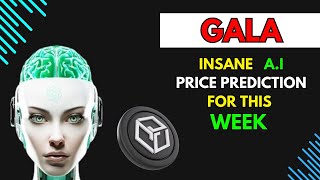 Insane GALA COIN Price Prediction for THIS WEEK by AI [upl. by Noskcire]