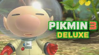 Pikmin 3 Deluxe  Olimars Side Stories 100 Walkthrough [upl. by Aivartal]