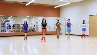 The Drop  Line Dance Dance amp Teach [upl. by Tonye]