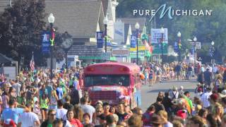 Cheeseburger in Caseville MI Festival  Pure Michigan [upl. by Ahsemik]