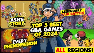 Top 5 Best GBA Games Of 2024  Best Pokemon Games  Hindi [upl. by Tsyhtema406]