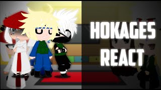 All Hokages React To Naruto [upl. by Natek]