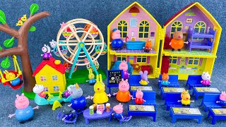 4 Minutes Satisfying with Unboxing Peppa Pig Playset Cute Doll Toys Collection ASMR  Review Toys [upl. by Gentry]