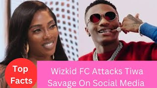 Wizkid FC Attacks Tiwa Savage On Social Media [upl. by Shea]