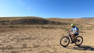 113 4K Indoor cycling roadies try a mountain bike trail [upl. by Freyah378]