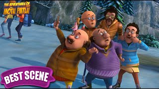 Snow World Ki Masti  Best Scene Compilation 41  Motu Patlu Cartoons  S12 Cartoons For Kids [upl. by Sulokcin]