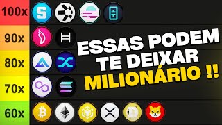 TOP 10 CRIPTOMOEDAS PARA FICAR MILIONÁRIO EM 2024 E 2025 [upl. by Nawud]