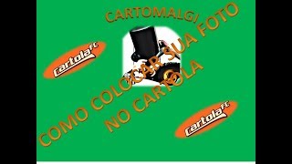 COMO COLOCAR FOTO DE PERFIL NO CARTOLA 2019 CARTOMALGI [upl. by Julius]