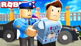 DENIS GETS ARRESTED IN ROBLOX [upl. by Pasahow]