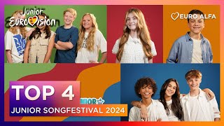 🇳🇱 Top 4  Junior Songfestival 2024 NL [upl. by Edorej69]