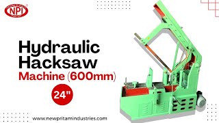 Power Hacksaw Machine 24quot 600mm [upl. by Candyce982]