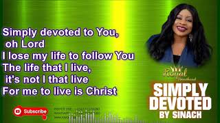 🅾 Simply Devoted by Sinach [upl. by Nirroc721]