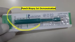 4mm and 6 mm Punch Biopsy set Demonstration [upl. by Karly]