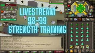 9899 strength training livestream [upl. by Nariko]