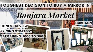 Banjara Market GurgaonMirror Hunt😉Latest Collection Honest BargainingStarting from ₹20😱 [upl. by Anais]