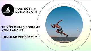 TR YÖS KONULARI I TR YÖS KONULARI YETİŞİR Mİ [upl. by Bodnar]