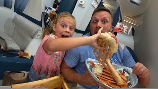 Crab Leg Heist Ivy Steals Daddys Seafood Feast [upl. by Patten]