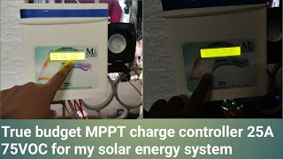 Budget friendly Mppt charge controller for my 230watt 40AH solar energy system [upl. by Milburt]