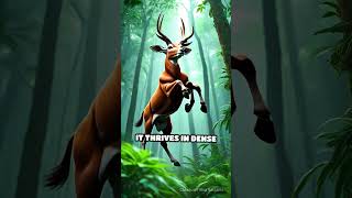 Bongo vs Sitatunga Natures Antelope Duel [upl. by Eah]