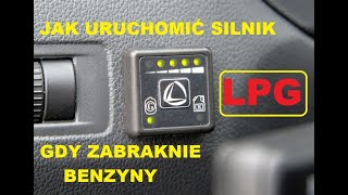 Jak odpalić auto LPG nie mając benzyny TRYB AWARYJNY [upl. by Bannon741]