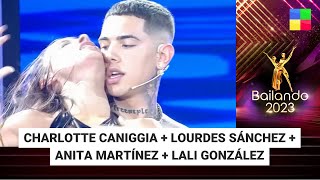 Charlotte Caniggia  Lourdes Sánchez  Lali González Bailando2023  Programa completo 131223 [upl. by Remliw]