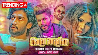 Hithala Nalona lyrics හිතලා නලෝනා  Thushara Joshap Official Music Video newsong [upl. by Leisam464]