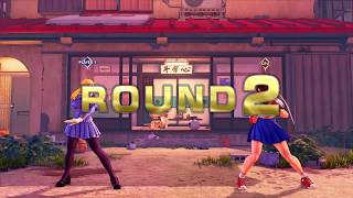 STREET FIGHTER V ARCADE EDITION Kasugano Residence Showcase Ingrid Karin [upl. by Esihcoc]