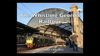 The Whistling Geordie railtour 12 11 22 [upl. by Polly]