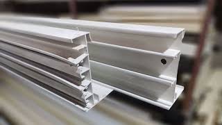 How to make window frame  aluminum aluminiummaker [upl. by Attenohs505]