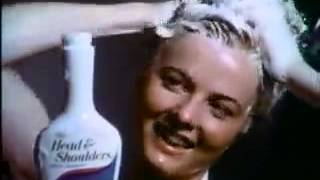 Head and Shoulders Dandruff Shampoo Commercial 4 1969 [upl. by Oirevlis763]