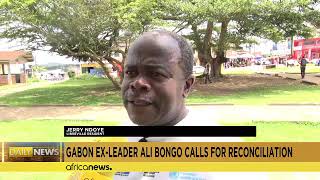 Former Gabonese president Bongo admits “inadequacies” calls for reconciliation [upl. by Inalaek]