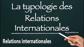 La typologie des relations internationales [upl. by Cornela]