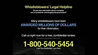 Goldwater Law Firm  Whistleblowers 2013 [upl. by Dorman423]