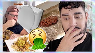 THE BATHROOM CHEF GOING VIRAL  cooking steak in the toilet [upl. by Akkire557]