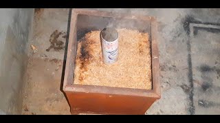 How to Make Rice Husk Ash at Home  Easy Tips to CARBONIZED RICE HULL at Home for Garden [upl. by Eelarak336]