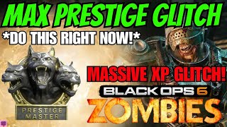 NEW AFK UNLIMITED XP GODMODE GLITCH BO6 ZOMBIES [upl. by Saerdna]