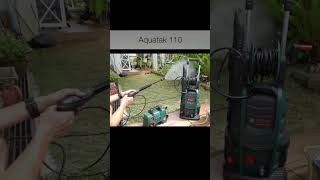 Bosch Aquatak 110 vs Aquatak 150 Sound amp Volume Comparison bosch pressurewashing [upl. by Dnumde]